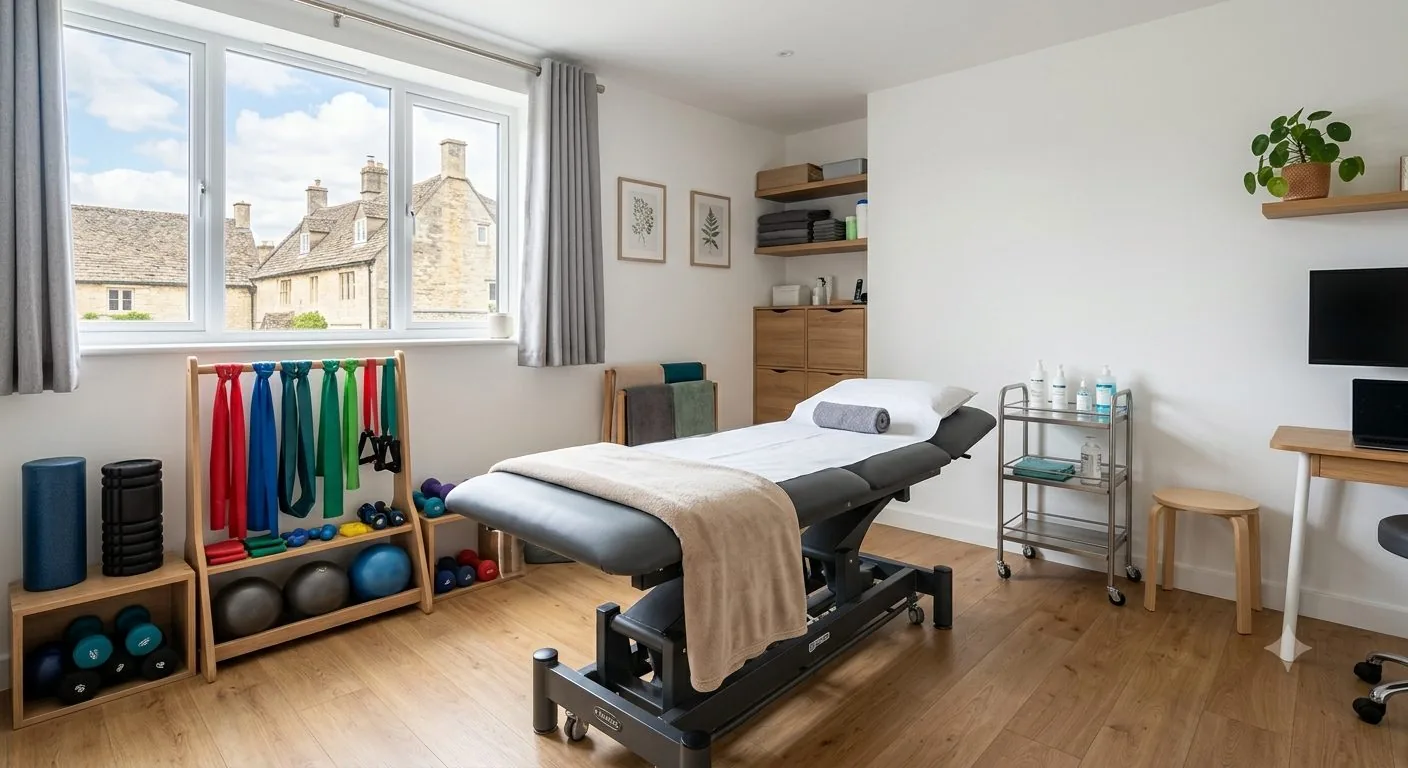 Homepage for Ridgeway Physio, a physiotherapy clinic