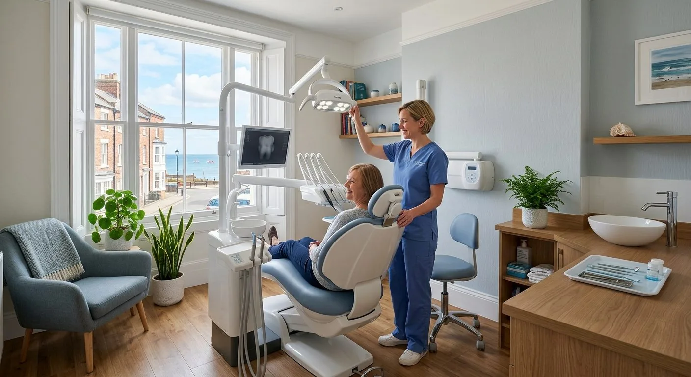Homepage for Harbour Dental, a family dental practice