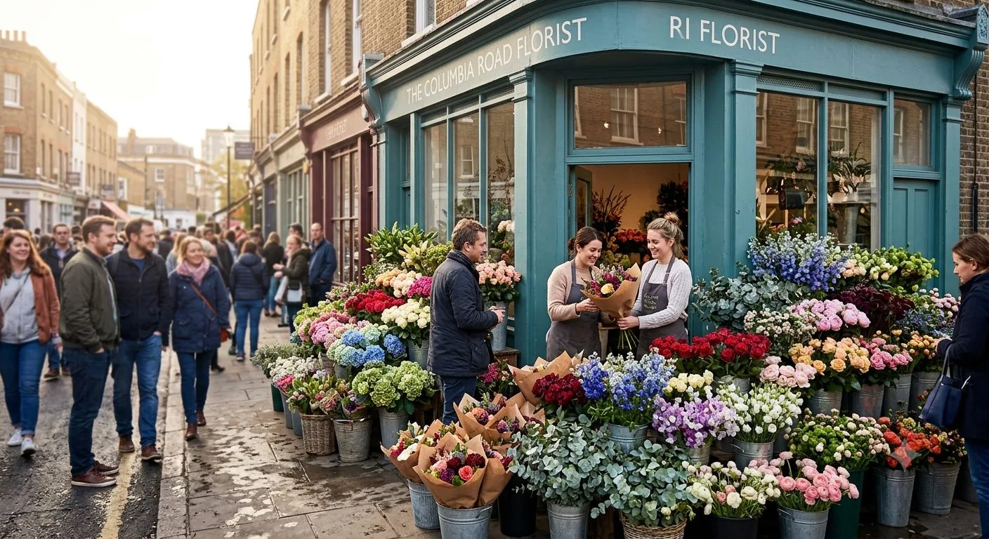 Homepage for Bloom, an independent florist