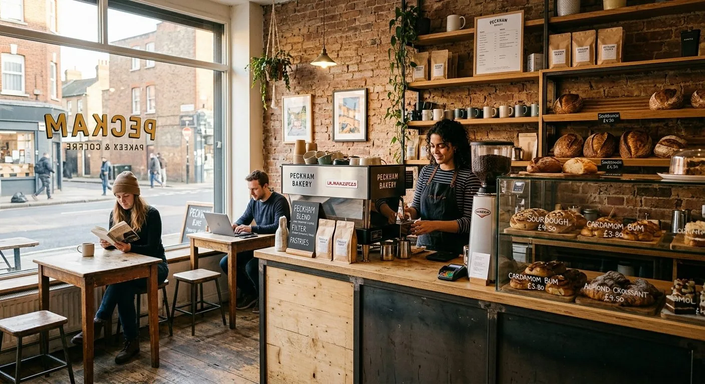 Homepage for Maple & Co., a neighbourhood café